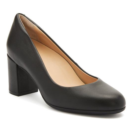 Tempo Pump Black Leather | ABEO Footwear