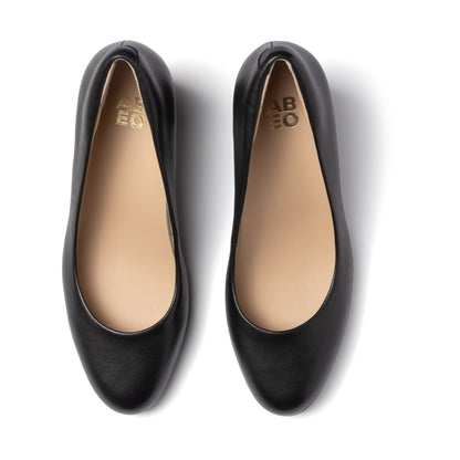 Tempo Pump Black Leather | ABEO Footwear