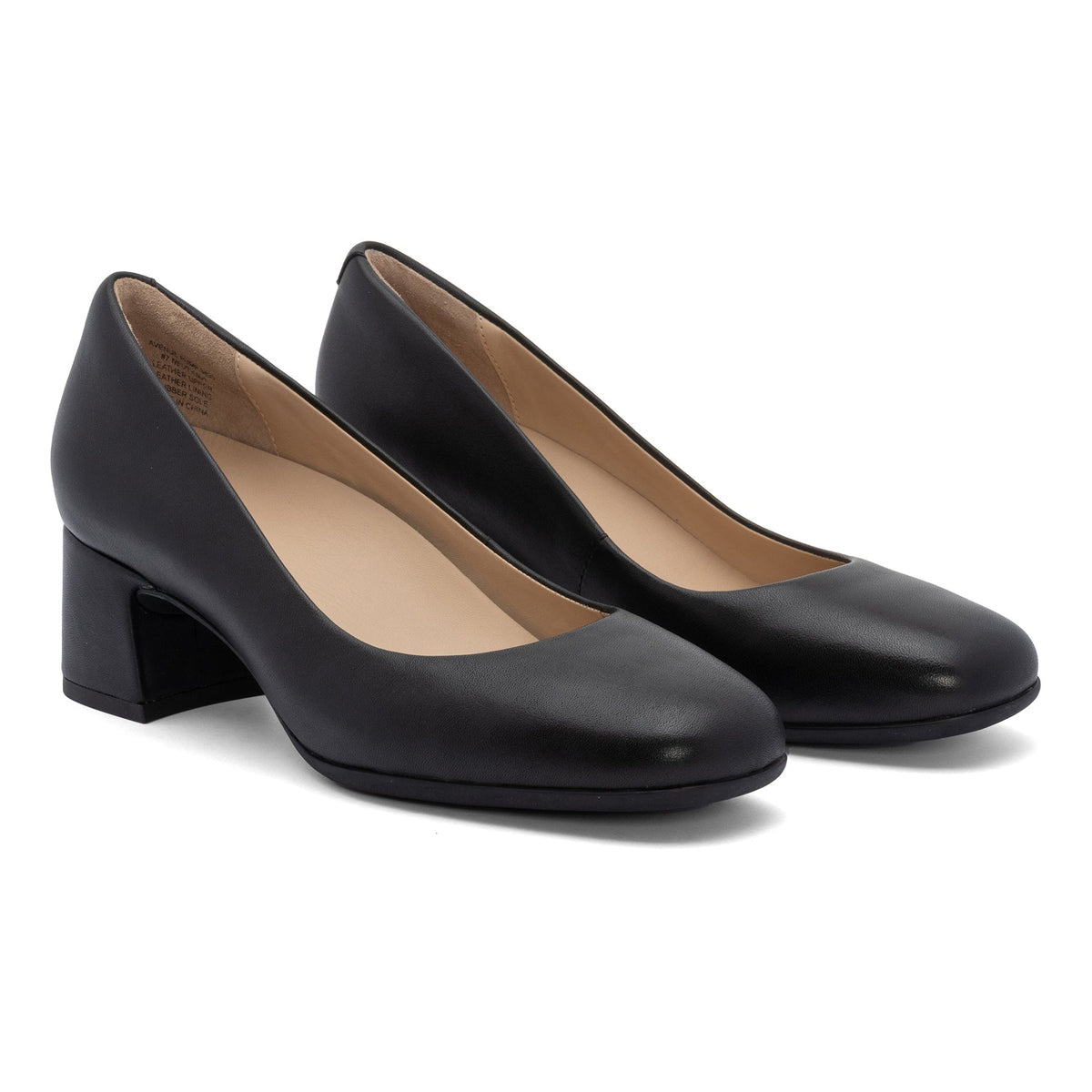 Avenue Pump Black Nappa | ABEO Footwear