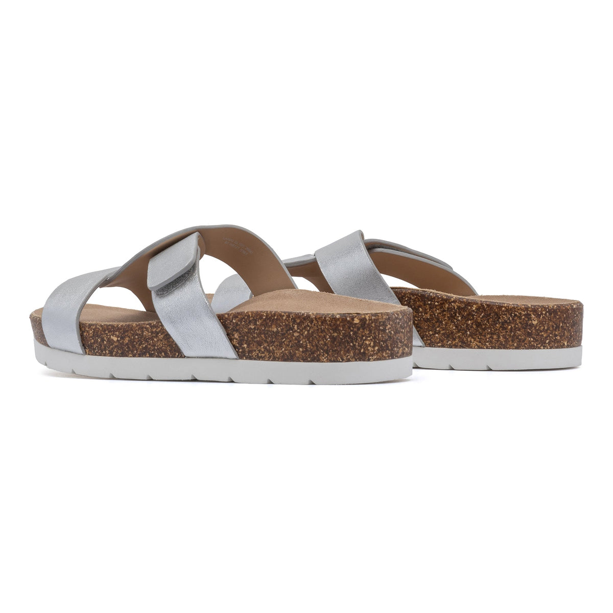 Lanai Slide Silver | ABEO Footwear