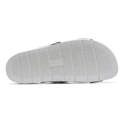 Lanai Slide Silver | ABEO Footwear