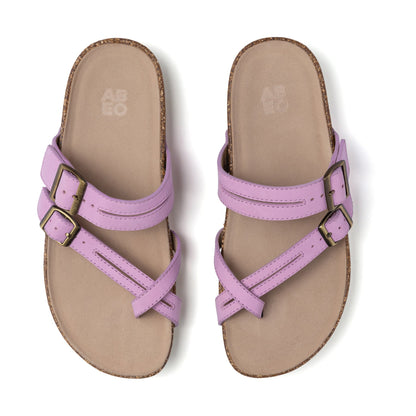 Lanai Thong Sandal Lavender | ABEO Footwear