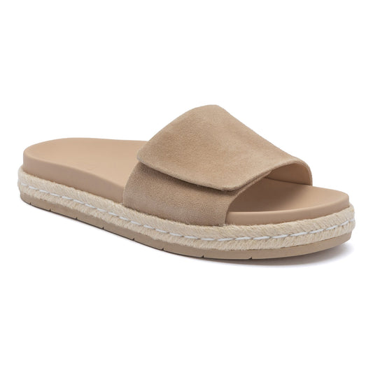 Isle Slide Cuban Sand Suede | ABEO Footwear