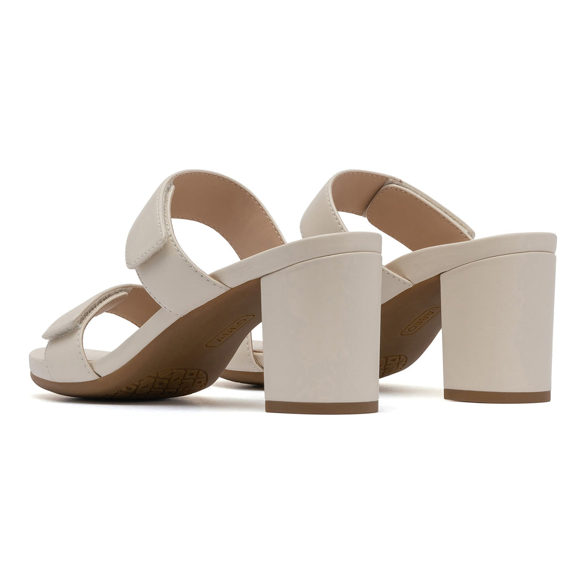 Tempo Slide Off White Leather | ABEO Footwear
