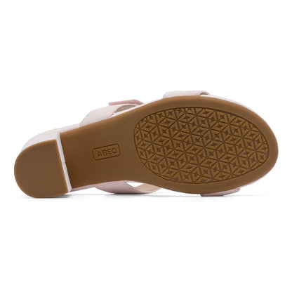 Tempo Slide Pink Suede | ABEO Footwear