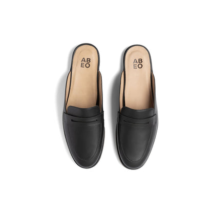 Strada Mule Black | ABEO Footwear