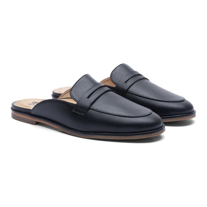 Strada Mule Black | ABEO Footwear