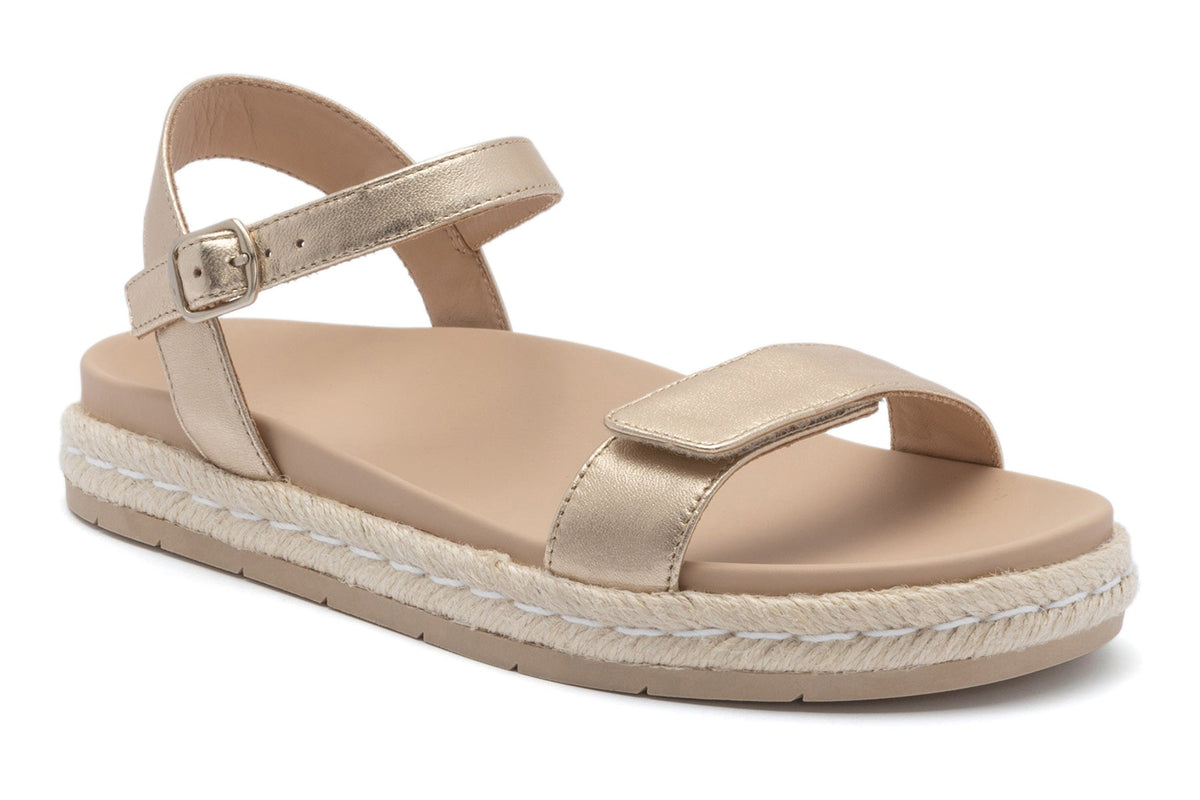 Isle Strap Light Gold | ABEO Footwear