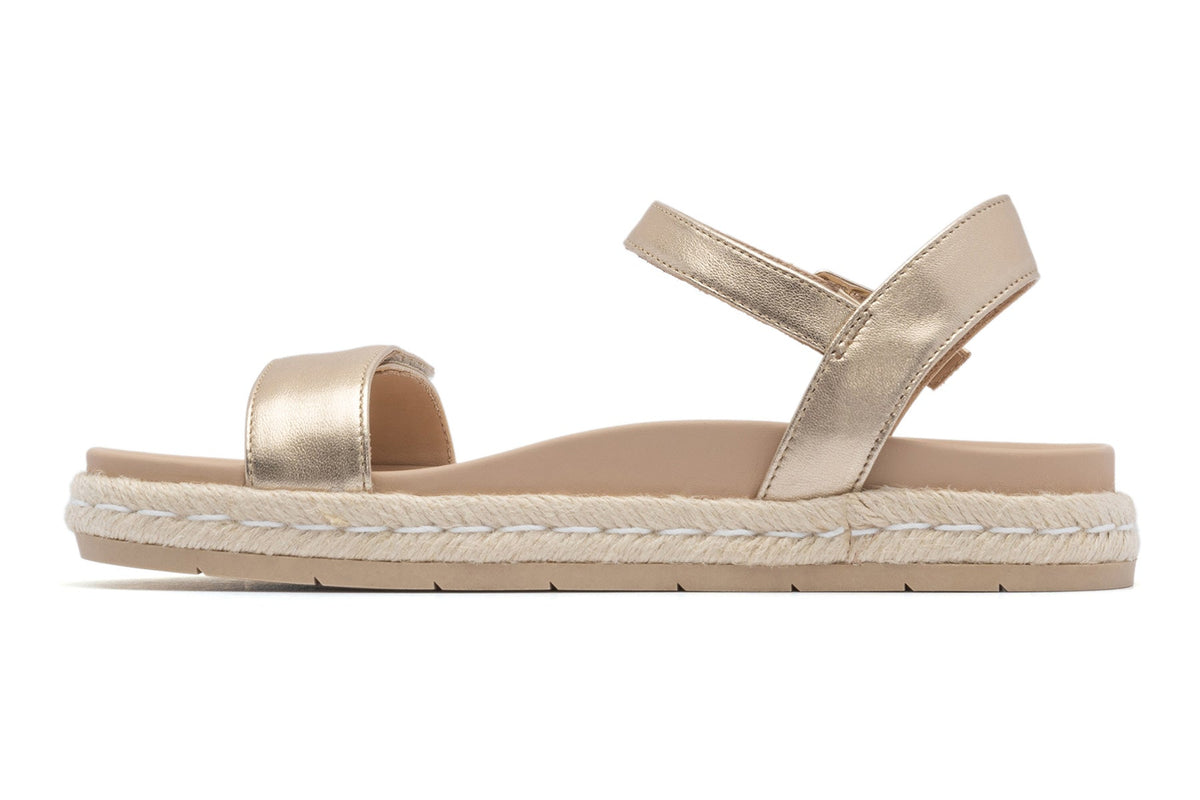 Isle Strap Light Gold | ABEO Footwear