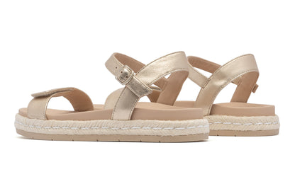 Isle Strap Light Gold | ABEO Footwear