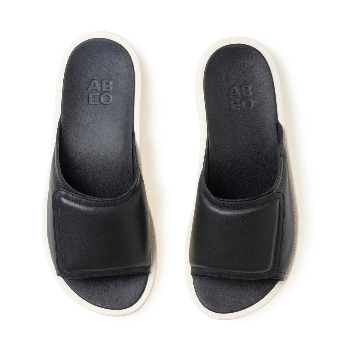 Paseo Slide Black | ABEO Footwear