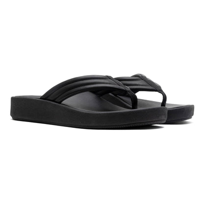 Paseo Thong Sandal Black | ABEO Footwear