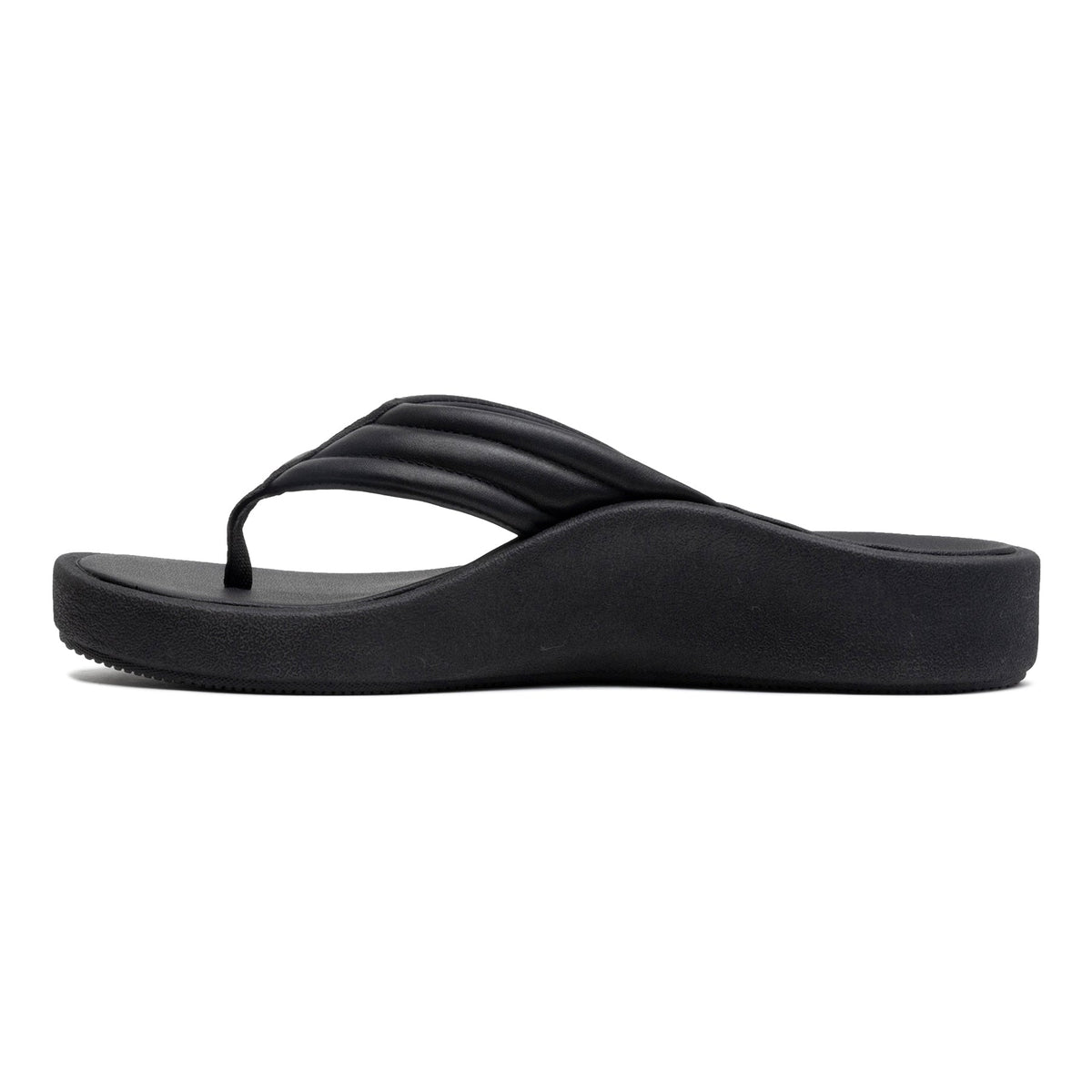 Paseo Thong Sandal Black | ABEO Footwear