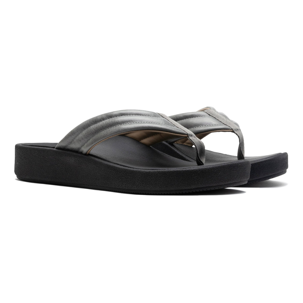 Paseo Thong Sandal Silver | ABEO Footwear