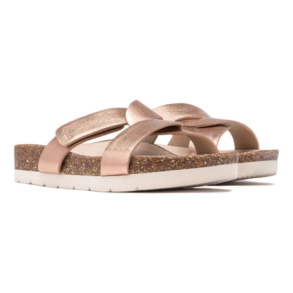 Lanai Slide Rose Gold | ABEO Footwear