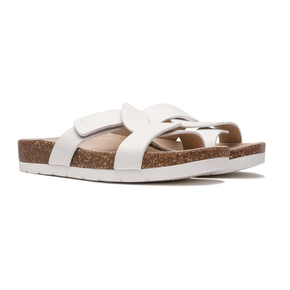 Lanai Slide Bright White | ABEO Footwear