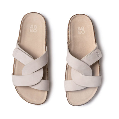 Lanai Slide Grey Morn | ABEO Footwear