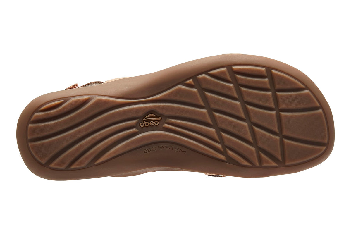 Barnett Blush Nubuck Embossed Reptile | ABEO Footwear
