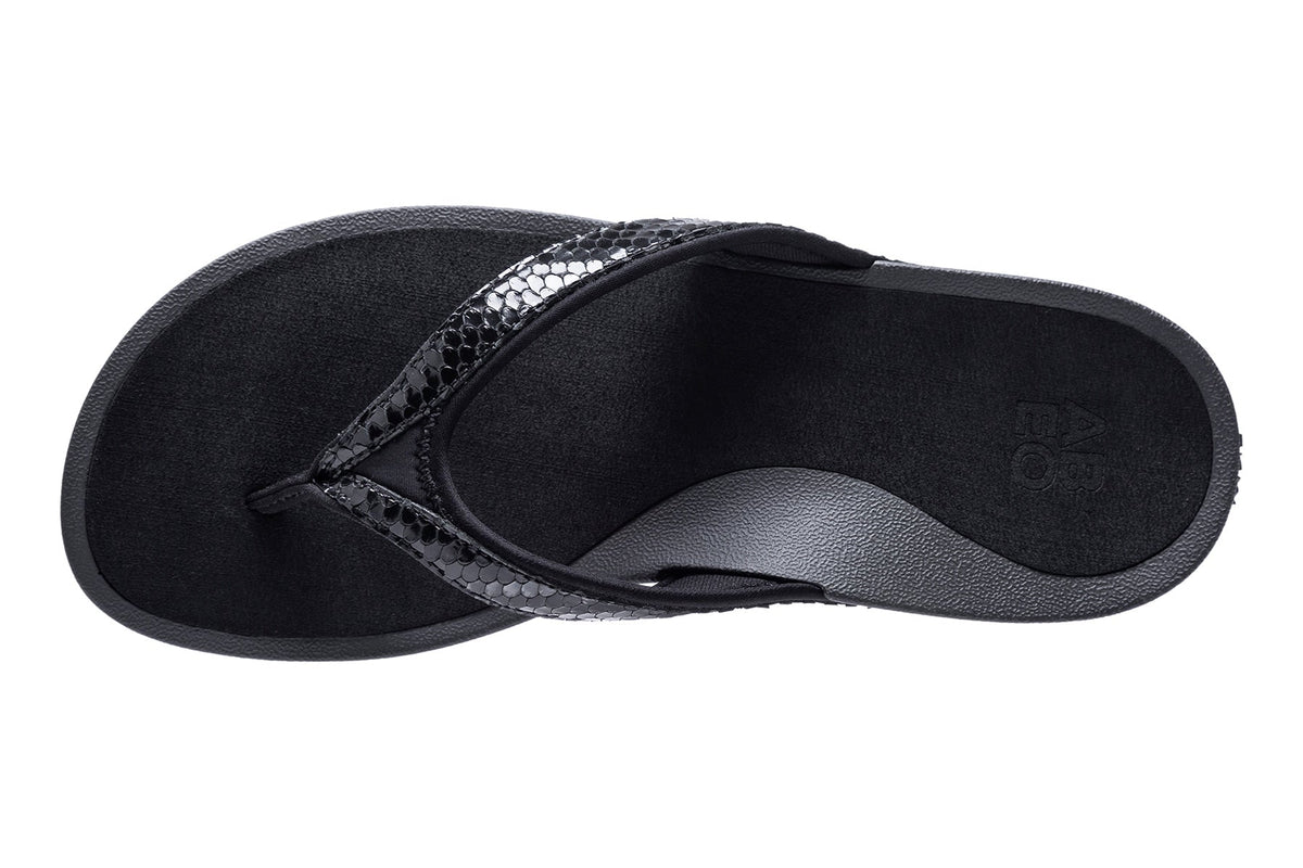 Alea Black Metallic | ABEO Footwear