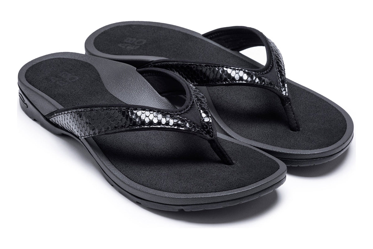 Alea Black Metallic | ABEO Footwear